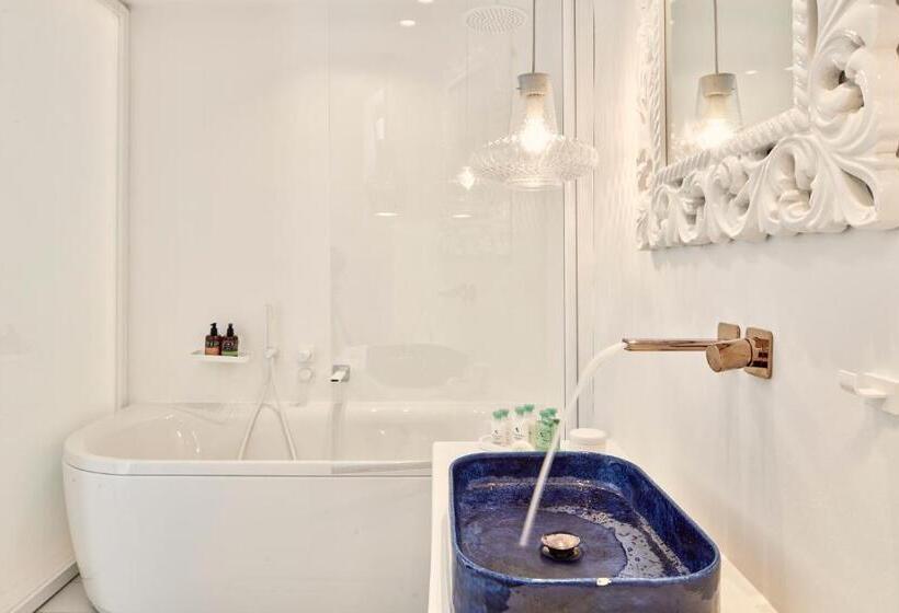 Quarto Superior Vista Mar, Katikies Mykonos - The Leading Hotels Of The World
