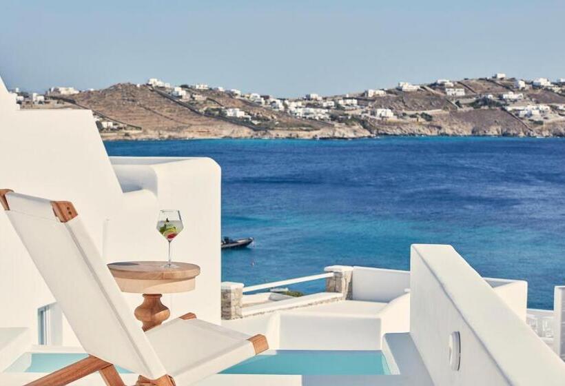 Люкс Сеньор Вид на Море, Katikies Mykonos - The Leading Hotels Of The World