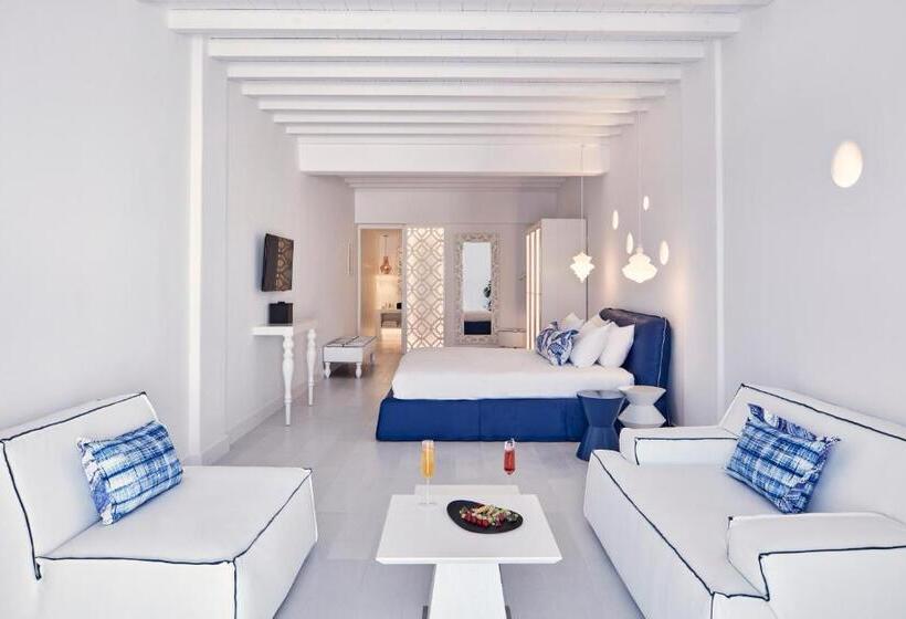 سوییت سینیور با چشم‌انداز دریا, Katikies Mykonos - The Leading Hotels Of The World