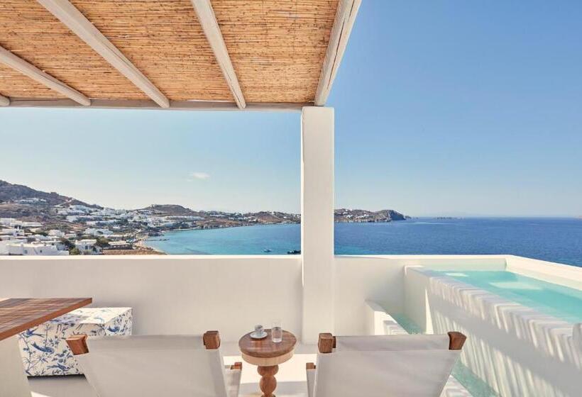 سوییت سینیور با چشم‌انداز دریا, Katikies Mykonos - The Leading Hotels Of The World