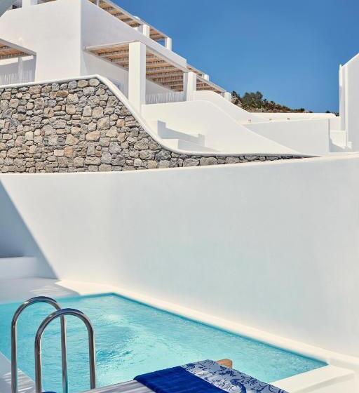 سوییت سوپریور با چشم‌انداز دریا, Katikies Mykonos - The Leading Hotels Of The World