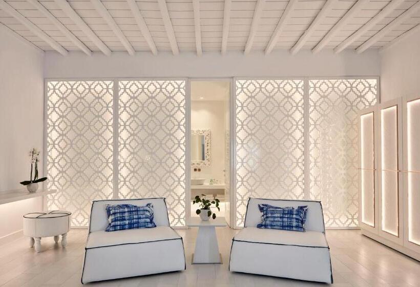 سوئیت مستر با چشم‌انداز دریا, Katikies Mykonos - The Leading Hotels Of The World