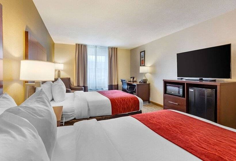 Номер Стандарт 2 Двуспальные Кровати, Comfort Inn Auburn Worcester