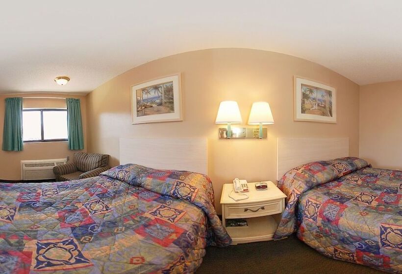 ２ダブルベッドのスタンダードルーム, Rodeway Inn