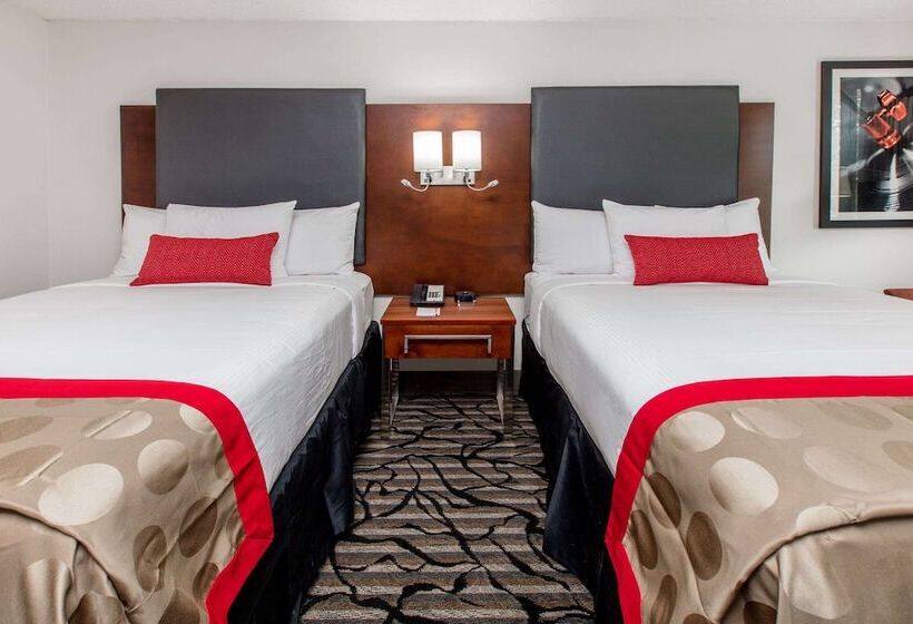 חדר סטנדרט שתי מיטות זוגיות, Ramada By Wyndham Austin South