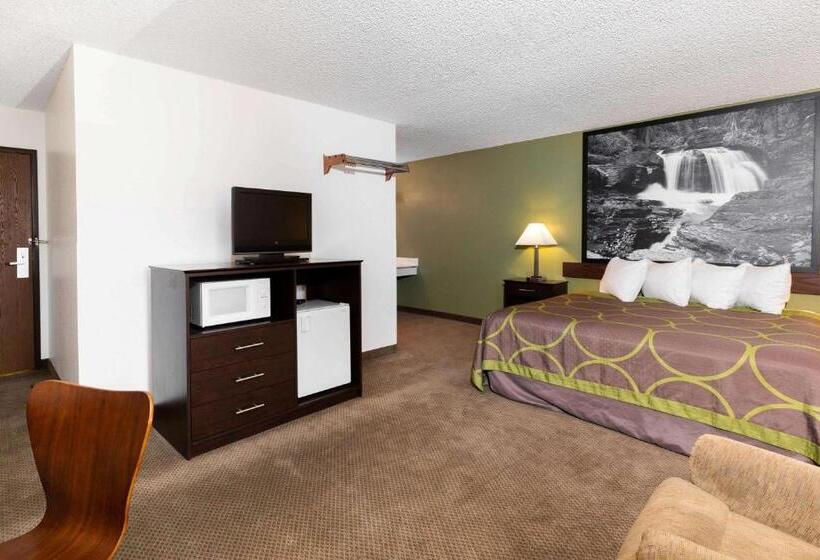 스탠다드 룸 킹사이즈 침대, Super 8 By Wyndham Missoula/brooks Street