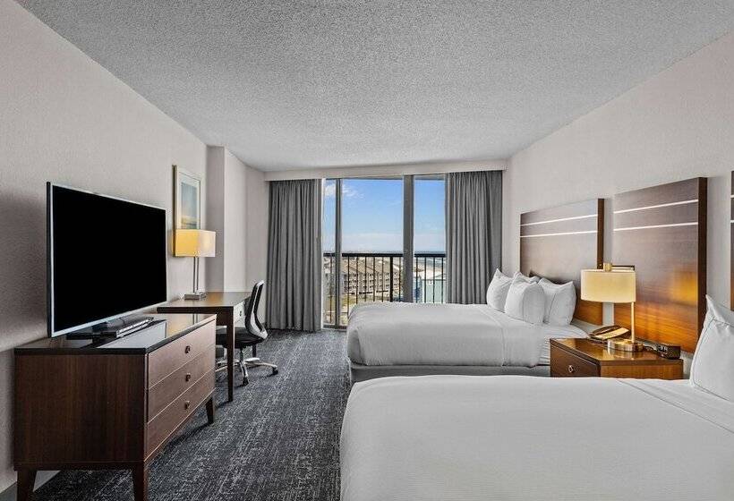 스탠다드 룸 더블 침대 2개, Doubletree By Hilton Atlantic Beach Oceanfront