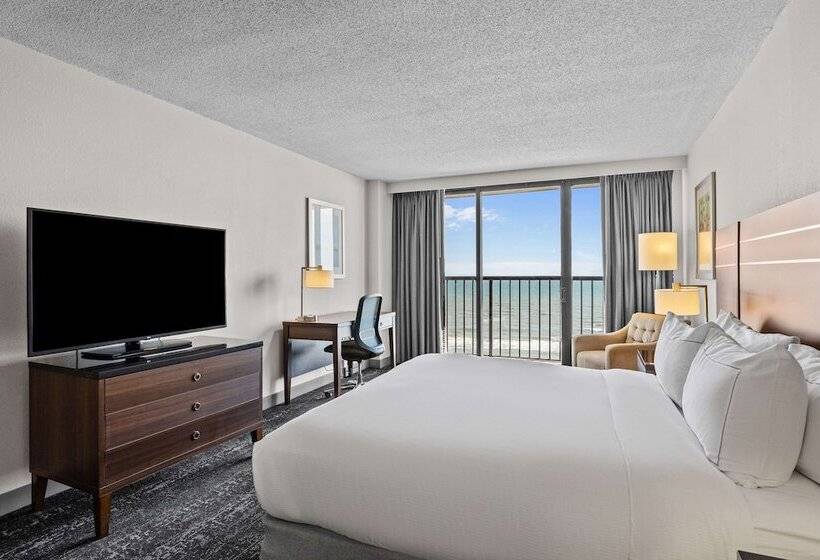 스탠다드 룸 더블 침대 바다 전망, Doubletree By Hilton Atlantic Beach Oceanfront