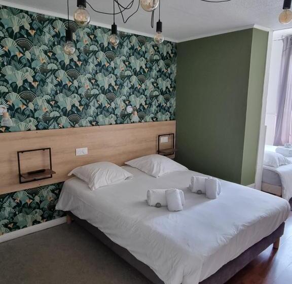 스탠다드 트리플 룸, Hôtel & Restaurant Le Patio Vichy