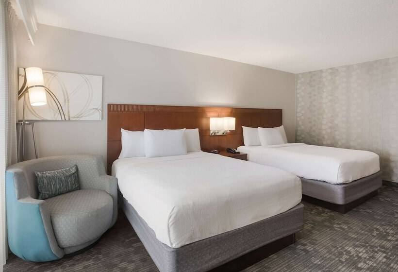 חדר סטנדרט שתי מיטות זוגיות, Sonesta Select Atlanta Midtown Georgia Tech
