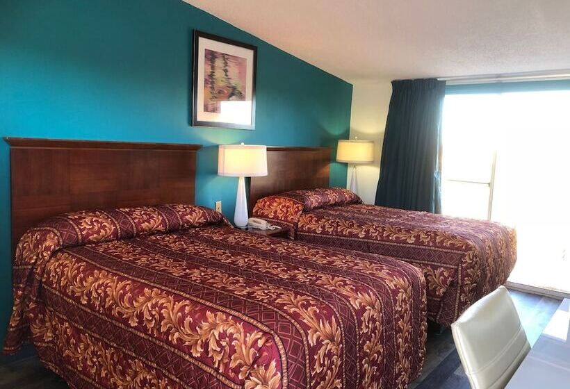غرفه قياسيه سريرين مزدوجين, Econo Lodge