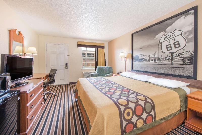 キングサイズベッドのスタンダードルーム, Super 8 By Wyndham Tulsa/arpt/st Fairgrounds