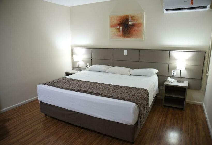 스탠다드 룸 킹사이즈 침대, Golden Park Internacional Foz & Convenções