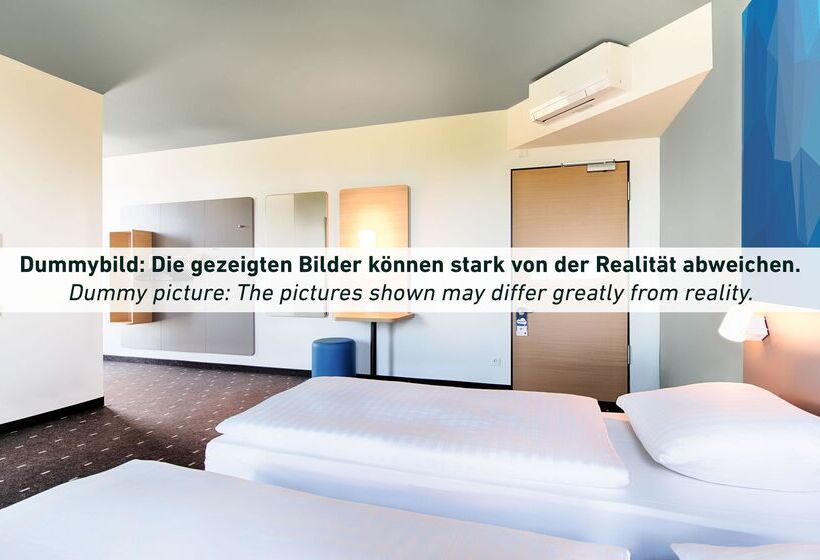 Номер Стандарт Индивидуальный с Балконом, B&B Hotel Mannheim-City