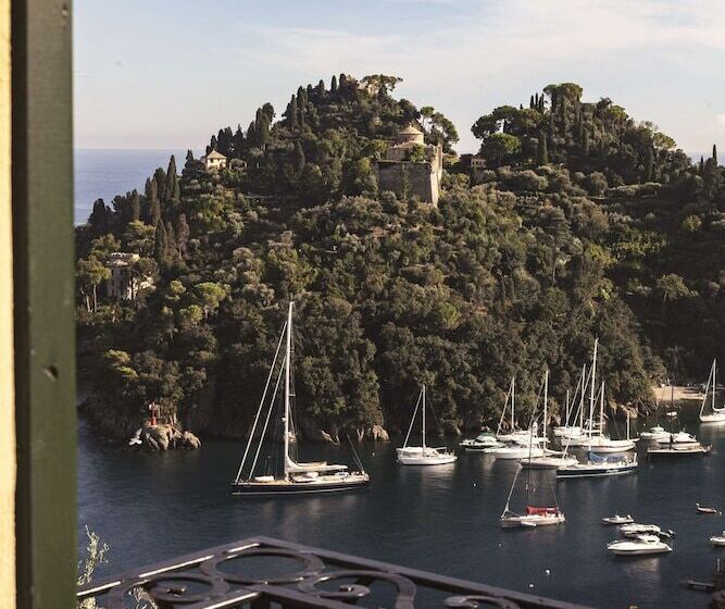 اتاق استاندارد با بالکن و چشم‌انداز دریا, Splendido, A Belmond Hotel, Portofino