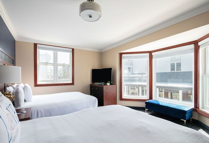 스탠다드 룸 더블 침대 2개, Bicycle Street Inn And Suites
