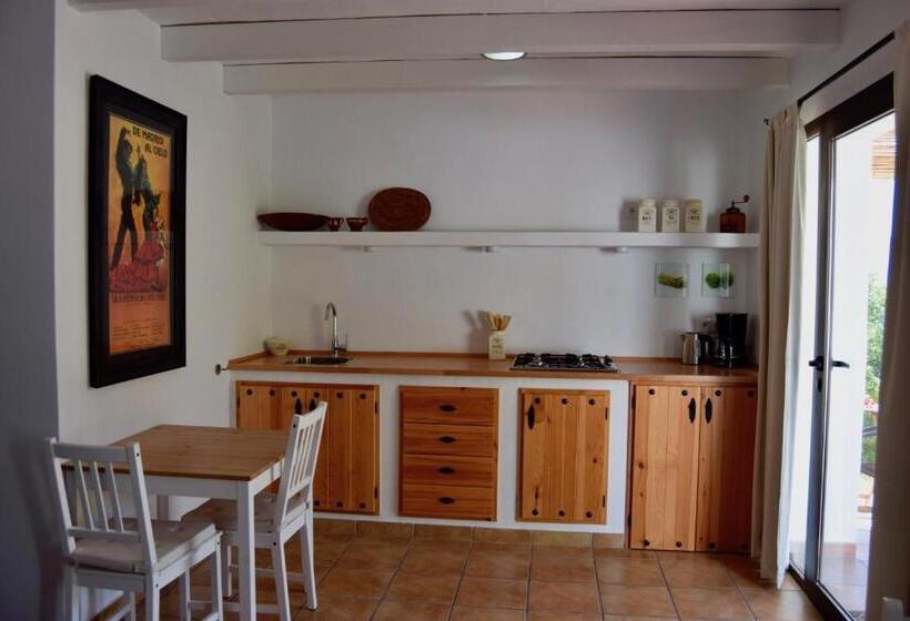 庭の見える１ベッドルームアパートメント, Apartments Cortijo La Zapatera