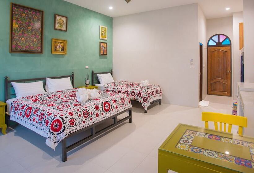Трехместный Номер Deluxe, La Reina Maroc Hotel ปากช่อง เขาใหญ่