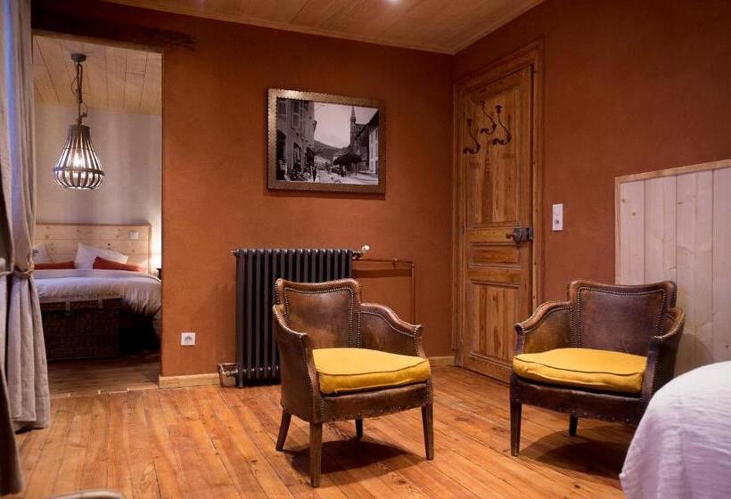 Люкс с Балконом, Le Rêve D Aghon Chambres Et Table D Hôtes