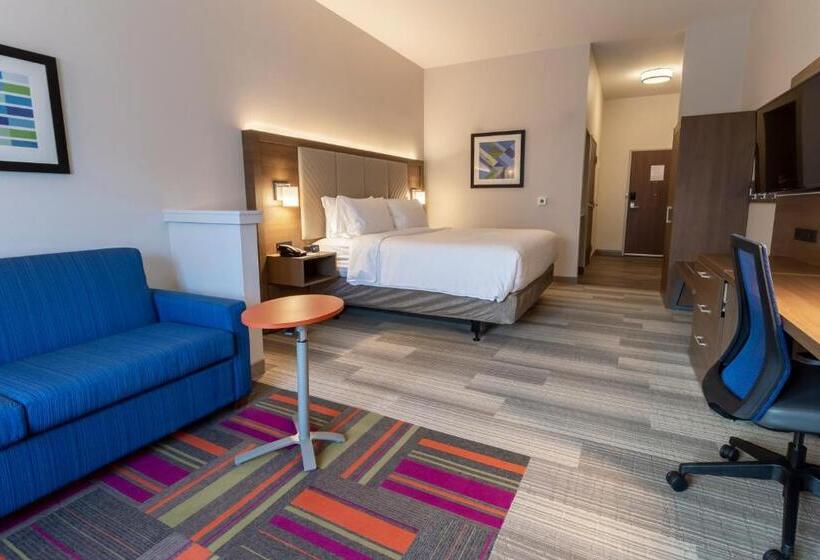 带大床的套房, Holiday Inn Express & Suites   Columbus   Worthington, An Ihg