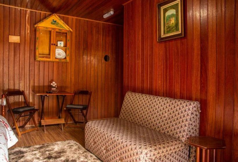 Chalet 1 Dormitório, Pousada Recanto Ninho Verde Chalés