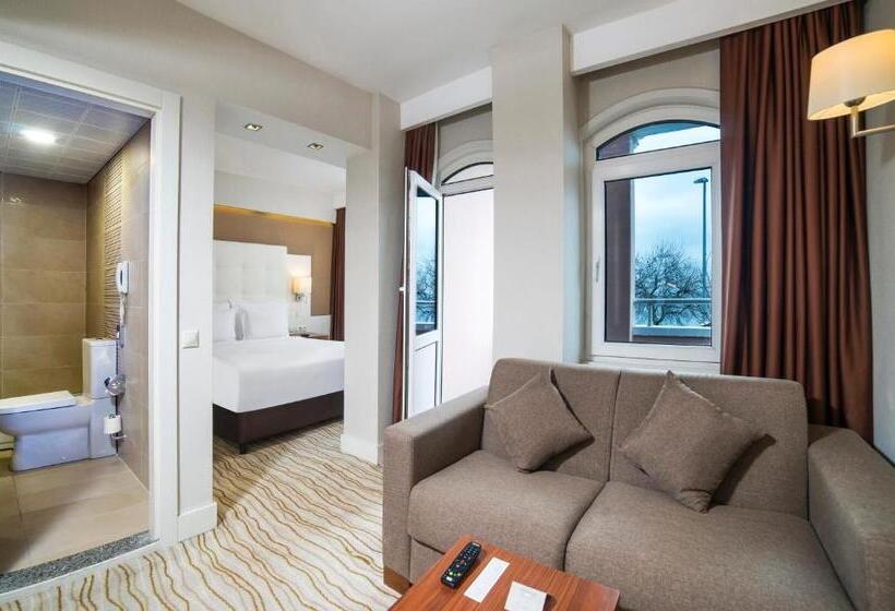 バルコニーつきオーシャンビュースーペリアルーム, Radisson Hotel Istanbul Sultanahmet