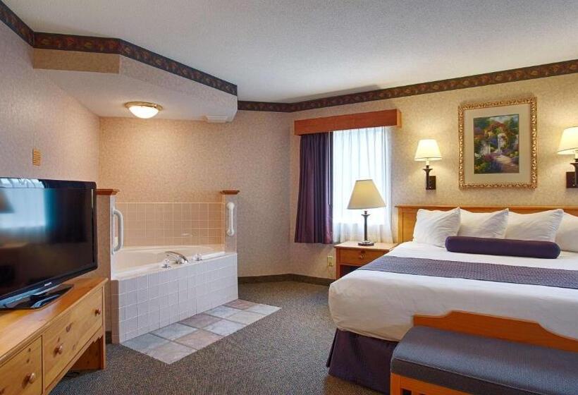 带大床的标准间, Best Western Plus Executive Court Inn & Conference Center
