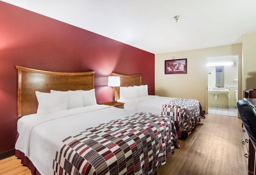 디럭스 룸, Red Roof Inn Conroe North  Willis