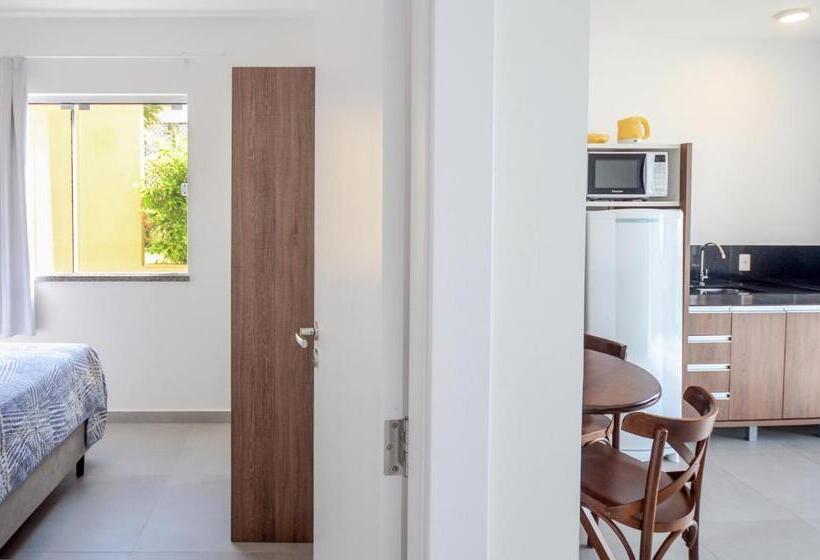 Apartamento 1 Dormitório Vista Mar, Refugio Dos Guaias