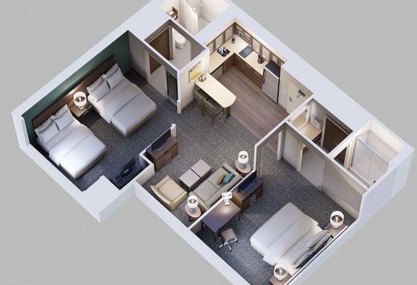 Люкс Адаптированный для Инвалидов, Staybridge Suites   Vero Beach, An Ihg
