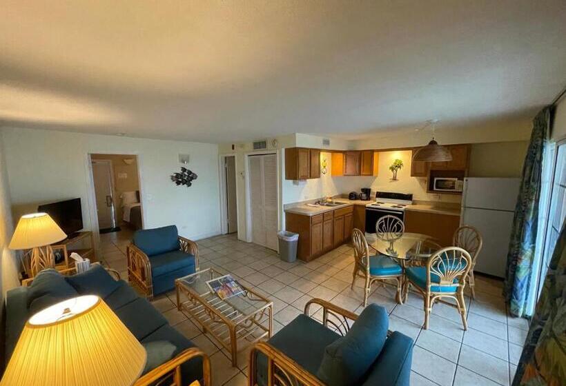 Апартаменты 1 Спальня Вид на Бассейн, Breezy Palms Resort