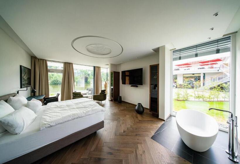 Полулюкс Вид на Озеро, Motelplushotel Biggeseefront