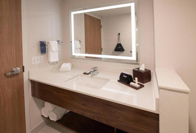 キングサイズベッドのスタンダードルーム, Fairfield By Marriott Edmonton International Airport
