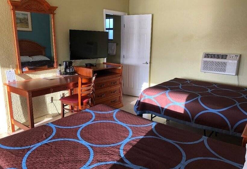 Номер Стандарт 2 Двуспальные Кровати, American Inn Of Daytona