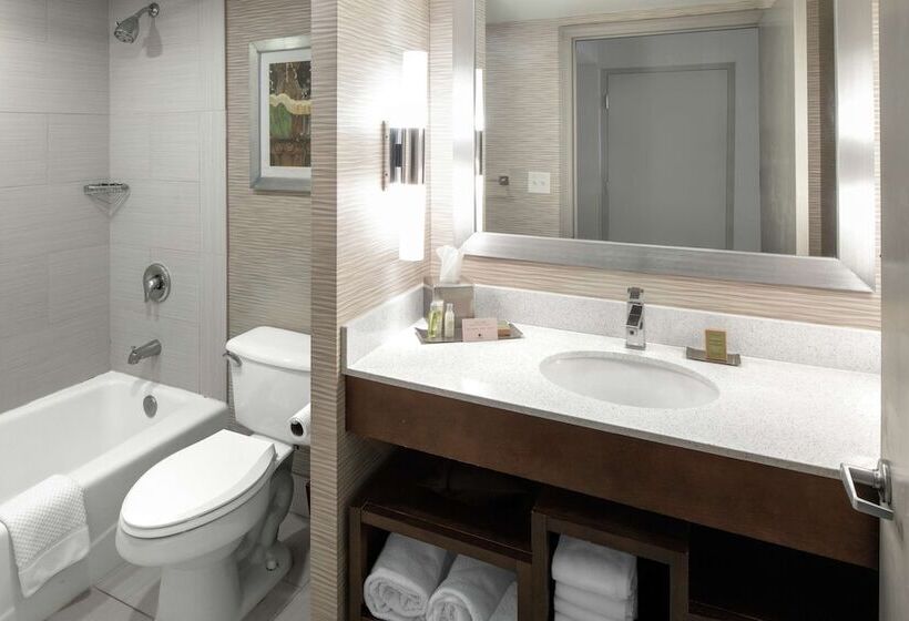 Escritório Estandar Cama Casal, Doubletree By Hilton Hotel Jacksonville Airport