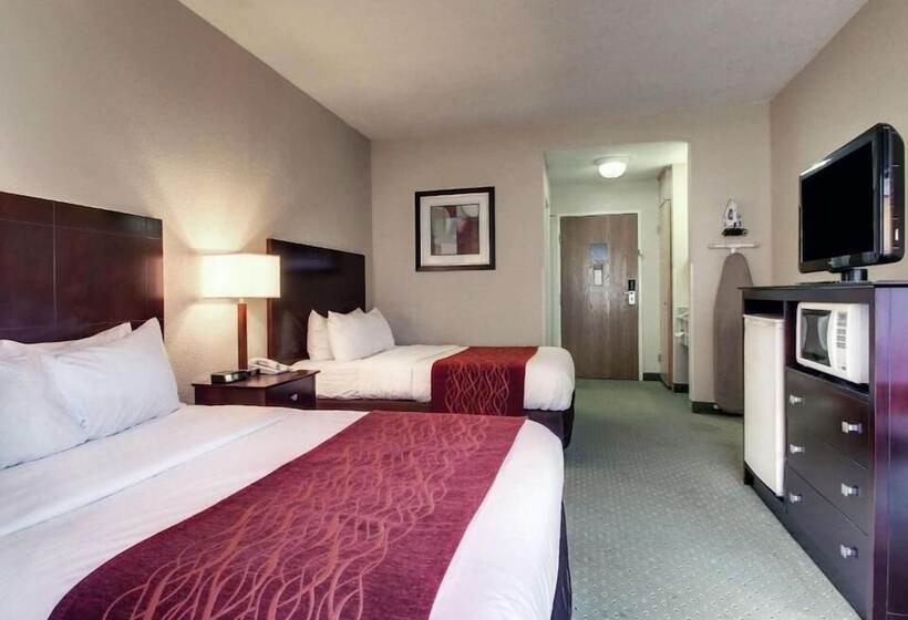 Номер Стандарт 2 Двуспальные Кровати, Columbia Inn & Suites
