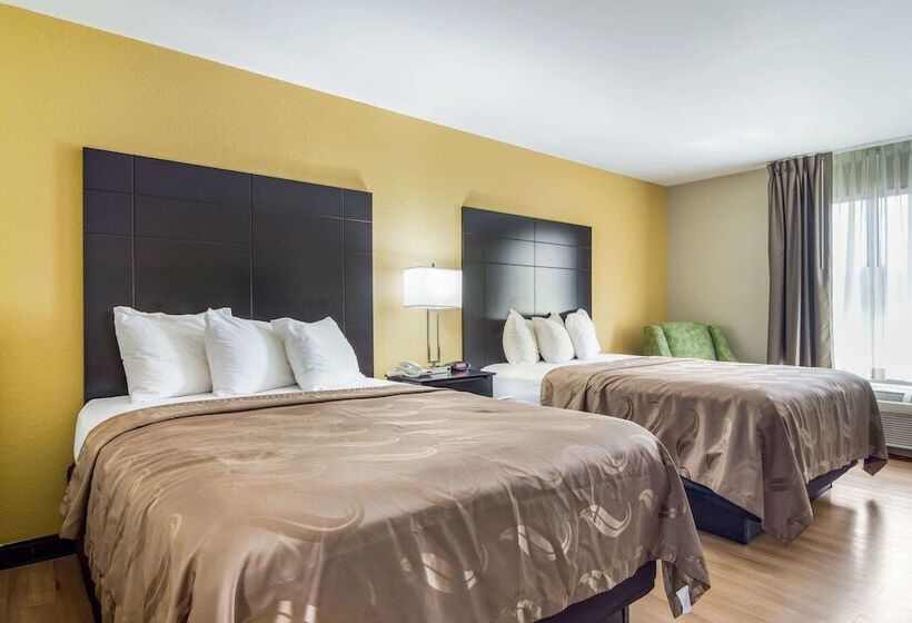 חדר סטנדרט שתי מיטות זוגיות, Quality Inn & Suites Canton, Ga