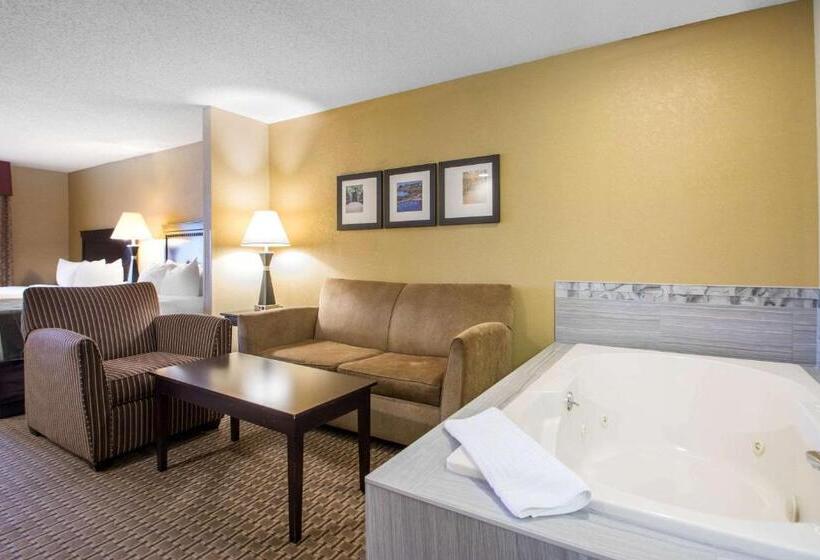 Люкс с гидромассажем, Comfort Suites Wisconsin Dells Area