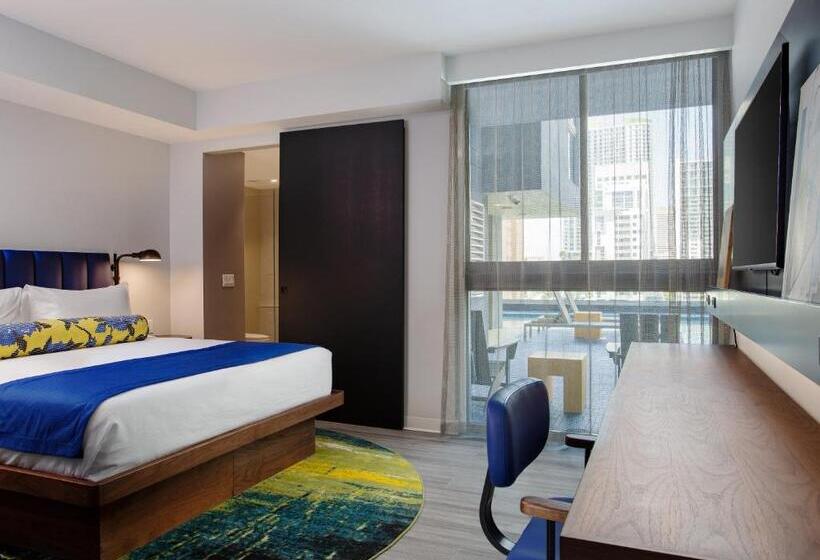 장애인을 위한 스위트, Indigo Miami Brickell By Ihg
