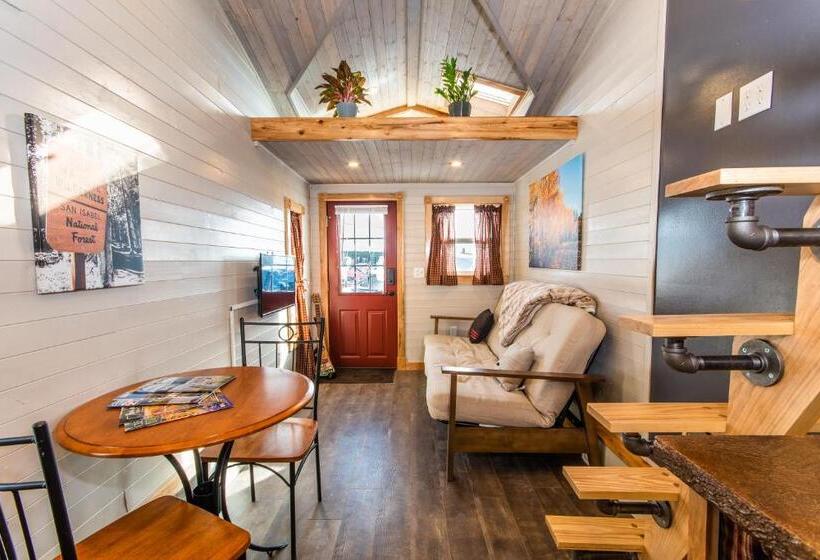 Дом 1 Спальня, Tiny House Leadville
