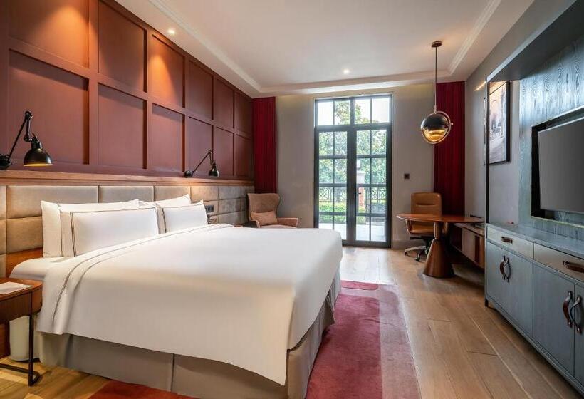 Quarto Deluxe com Terraço, Melia Shanghai Parkside