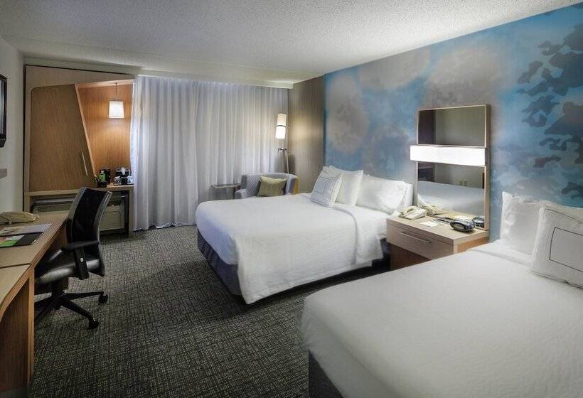 Номер Стандарт 2 Двуспальные Кровати, Courtyard By Marriott Dallas Dfw Airport North/irving