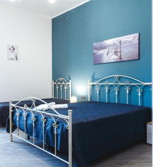 景色の見えるスタンダード４人部屋, B&b Raggio Di Sole Porto Empedocle