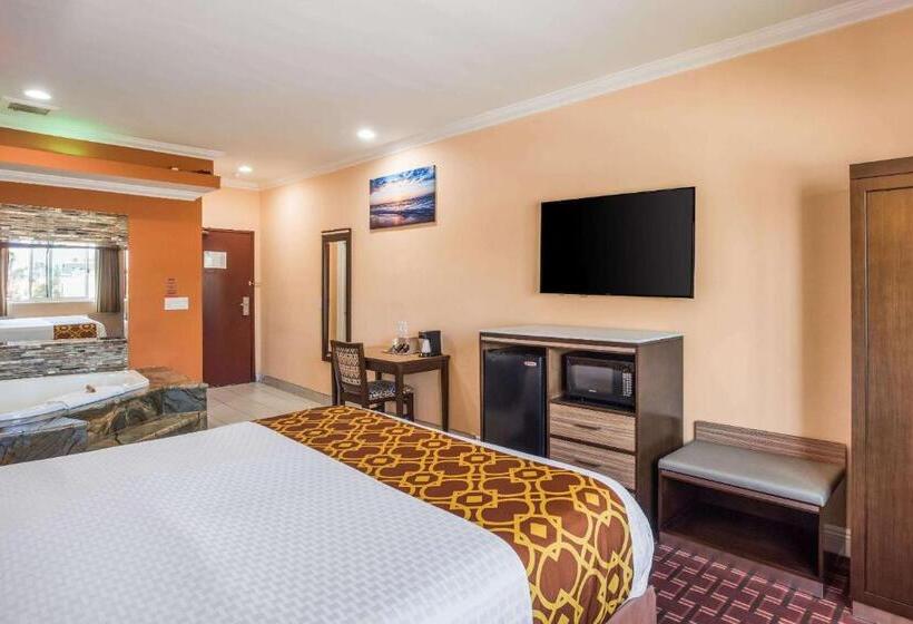 带大床的标准间, Rodeway Inn & Suites Pasadena
