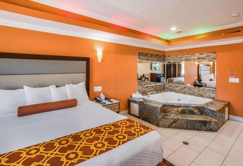 스탠다드 룸 킹사이즈 침대, Rodeway Inn & Suites Pasadena