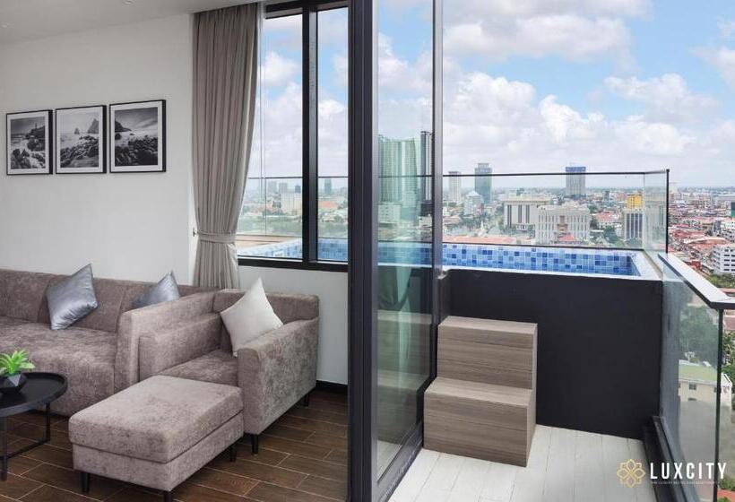 ویلای 1 خوابه, Luxcity Hotel & Apartment
