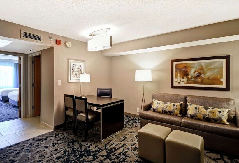 스탠다드 룸 더블 침대 2개, Embassy Suites By Hilton Raleigh Durham Research Triangle