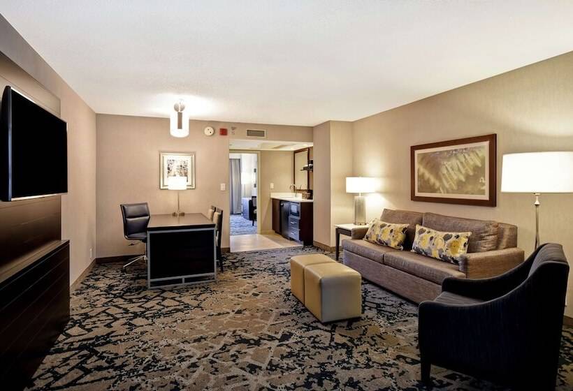 스탠다드 룸 더블 침대 2개, Embassy Suites By Hilton Raleigh Durham Research Triangle