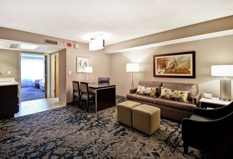스탠다드 룸 더블 침대 2개, Embassy Suites By Hilton Raleigh Durham Research Triangle