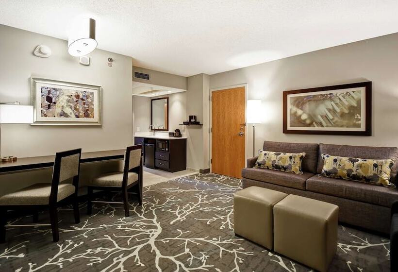 Люкс Адаптированный для Инвалидов, Embassy Suites By Hilton Raleigh Durham Research Triangle